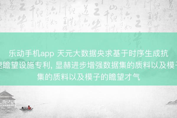 乐动手机app 天元大数据央求基于时序生成抗击汇集的风速瞻望设施专利， 显赫进步增强数据集的质料以及模子的瞻望才气
